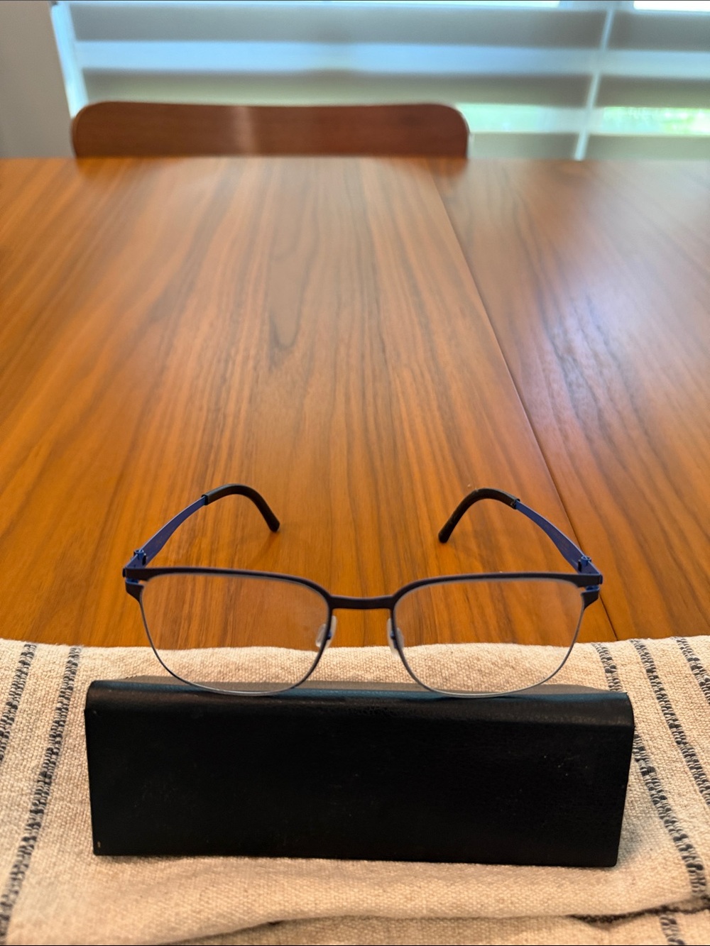 OVVO steel and titanium eyeglass frames